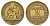 Франция 2 франка 1923 KM 877 алюминиевая бронза 4657-553