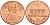 США 1 ЦЕНТ 1985 D, ЛИНКОЛЬН KM 201b цинк плакированный медью UNC 187-723