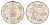 Индия 2 рупии 1999 монетный двор U KM 121.3 медно-никель UNC 4650-1127