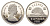 Канада 5 центов 1981 Елизавета II (1952-2022), бобр KM 60.2 никель PROOF 413-3141