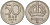 Швеция 50 эре 1947 TS, Густав V (1907-1950) KM 817 серебро 4148-855