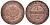 Россия 1 копейка 1904 СПБ Николай II (1896-1917) Биткин 306, KM 9.2 медь 51-522