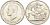 Великобритания 5 шиллингов = 1 крона 1951 Георг VI (1936-1952), фестиваль Британии, Георгий Победоносец, в оригинальной коробке KM 880, Spink 4111 медно-никель Prooflike 5-6-4-14