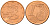 Финляндия 1 евроцент 1999  KM 98 сталь плакированная медью  UNC  4189-218