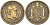 Испания 2,5 песеты 1953 (54) Франсиско Франко (1939-1975) KM 785 алюминиевая бронза 4610-1017