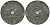 Бельгия 10 сантимов 1943 BELGIQUE - BELGIE KM 125 цинк 4172-113