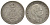 Швеция 25 эре 1857 Оскар I (1844-1859) KM 684 серебро 00-816-74