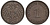 ГЕРМАНИЯ 1 ПФЕННИГ 1900 F KM 10, J. 10 медь 45-465