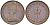 Великобритания 1/2 пенни 1980 Елизавета II (1952-2022) KM 914, Spink 4239 бронза 4115-664