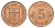 Исландия 5 эйре 1966 KM 9 бронза UNC 4691-345
