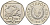 Кипр 50 центов 1994 похищение Европы KM 66 медно-никель 4141-1234