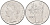 ИТАЛИЯ 100 ЛИР 1974 R, АФИНА КМ 96.1 нержавеющая сталь 4572-615