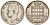 Монако 100 франков 1956 Ренье III (1949-2005) KM 134 медно-никель 4601-954