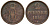 Ганновер 2 пфеннига 1851 B, Эрнст Август (1837-1851) KM 202.1, AKS 124, J. 75 медь 75-1947