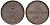 Ганновер 2 пфеннига 1851 B, Эрнст Август (1837-1851) KM 202.1, AKS 124, J. 75 медь 4681-1015