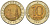 СССР 10 рублей 1991 ЛМД, ГКЧП KM 295, Федорин 15 биметалл 4128-441