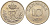 ДАНИЯ 10 ЭРЕ 1957 C;S, ФРЕДЕРИК IX (1947-1972) KM 841,2 медно-никель 201-1217