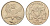 Ботсвана 50 тхебе 1976 ФАО KM 7 медно-никель UNC 4657-1043