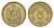 Египет 5 миллим 1960 KM 394 алюминиевая бронза 4674-221