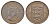 Джерси 1/12 шиллинга 1957 Елизавета II (1952-2022) KM 21 бронза 4634-413