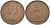 Великобритания 1 пенни 1967 Елизавета II (1952-2022) KM 897, Spink 4157 бронза 4574-331