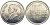 Иордания 2 1/2 пиастра 1996 KM 53 никелированная сталь aUNC 1526-411