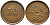 ФИНЛЯНДИЯ 50 ПЕННИ 1940 S KM 26а медь 4387-513