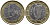 Ирландия 1 евро 2002 KM 38 биметалл 4390-1024