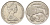 Новая Зеландия 20 центов 1967 Елизавета II (1952-2022), птичка киви KM 36 медно-никель 4699-1113