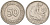 ФРГ 50 пфеннигов 1950 J KM 109, J. 384 медно-никель 4176-651
