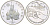 Россия 3 рубля 1992 СПМД, северный конвой KM 304 медно-никель PROOF 4526-1236