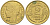ФРАНЦИЯ 2 ФРАНКА 1939 ТИП MORLON KM 886, LE FRANC 268.12 алюминиевая бронза 3855-136