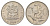 ЮАР 50 центов 1970 Зантедеския Эллиота (калла), герб KM 87 никель 4626-815