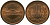 Япония 10 йен 1975 Yr. 50, Хирохито (1926-1989) KM 73a бронза 4556-646