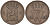 Нидерланды 1 цент 1861 Виллем III (1849-1890) KM 100 медь 4586-456