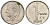 Бельгия 1 франк 1997 Belgie, Бодуэн I (1951-1993) KM 171 нержавеющая сталь UNC 4621-365