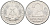 ГДР 2 марки 1957 А KM 14 алюминий UNC 4574-513