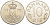 ДАНИЯ 10 ЭРЕ 1975 S; B, МАРГРЕТЕ II (1972-) KM 860.1 медно-никель 116-244