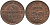 ПРУССИЯ 3 ПФЕННИГА 1869 А, ВИЛЬГЕЛЬМ I (1861-1888) KM 482 медь 117-427