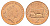 Гернси 2 пенса 1990 KM 41 бронза UNC 4566-212