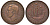 Великобритания 1/2 пенни 1951 Георг VI (1936-1952) KM 868, Spink 4118 бронза 4122-816