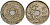Бельгия 5 сантимов 1928 Belgique KM 66 медно-никель 4136-512